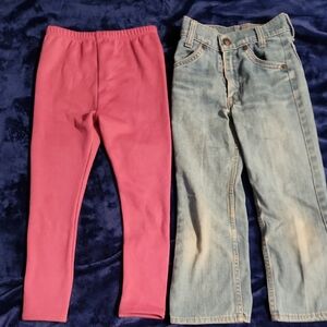 2 Bottoms, and a Dress. Size 5